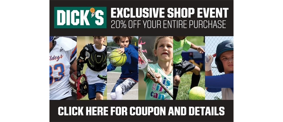 Dick's Exclusive Shop Event January 23rd - 26, 2026