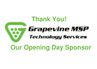 Thanks to Our Opening Day Sponsor!