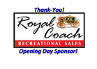 Thanks to Our Opening Day Sponsor!!